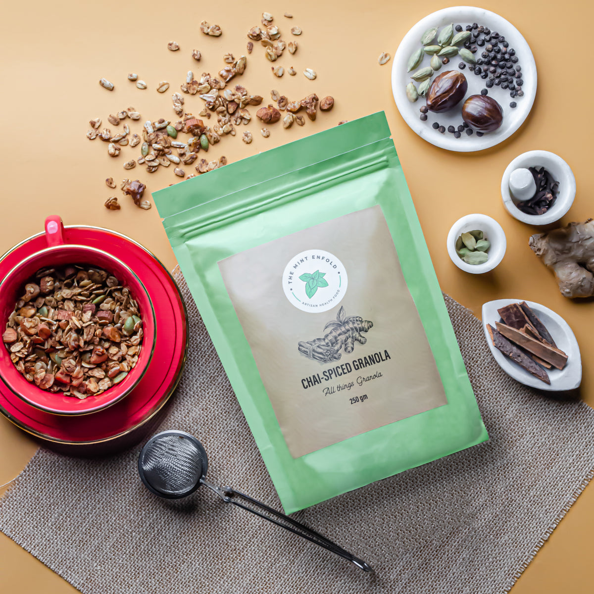 Chai-Spiced Granola